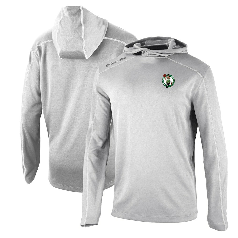 Boston Celtics Shotgun Pullover Hoodie Gray