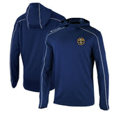 Denver Nuggets Shotgun Pullover Hoodie Navy