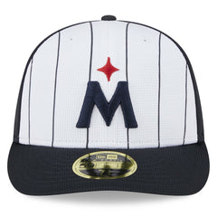 Minnesota Twins New Era 2025 Batting Practice Low Profile 59FIFTY Fitted Hat - White Hats
