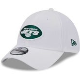 New York Jets New Era Main 39THIRTY Flex Hat White