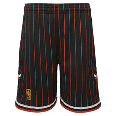 Chicago Bulls Youth Hardwood Classics Swingman Shorts Black