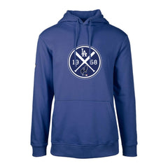 Los Angeles Dodgers Levelwear City Connect Podium Strike Pullover Hoodie - Royal Hoodies