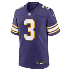 NFL Jordan Addison Minnesota Vikings Alternate Game Jersey - Purple