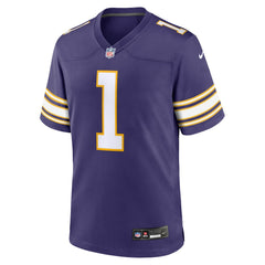 NFL Warren Moon Minnesota Vikings Retired Player Alternate Game Jersey - Purple