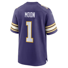 NFL Warren Moon Minnesota Vikings Retired Player Alternate Game Jersey - Purple