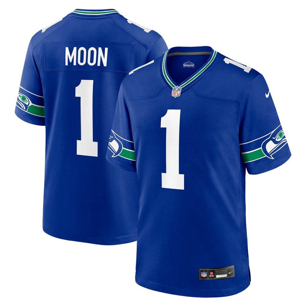 NFL Warren Moon Seattle Seahawks Retired Player Alternate Game Jersey - Royal