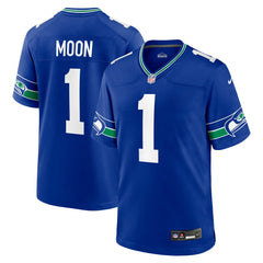 NFL Warren Moon Seattle Seahawks Retired Player Alternate Game Jersey - Royal
