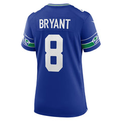 Coby Bryant Seattle Seahawks Women's Throwback Player Game Jersey Royal