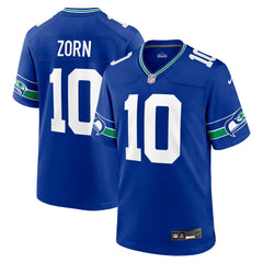 Jim Zorn Seattle Seahawks Retired Player Alternate Game Jersey Royal