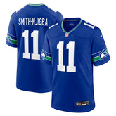 NFL Jaxon Smith-Njigba Seattle Seahawks Throwback Player Game Jersey - Royal