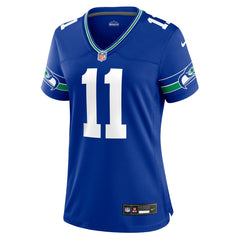 NFL Jaxon Smith-Njigba Seattle Seahawks Women's Throwback Player Game Jersey - Royal