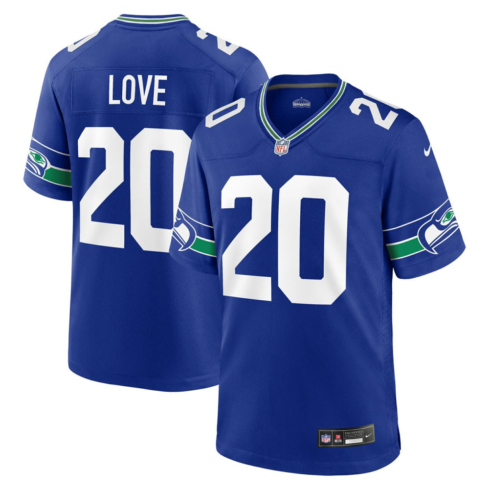 NFL Julian Love Seattle Seahawks Alternate Game Jersey - Royal