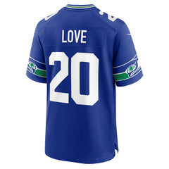 NFL Julian Love Seattle Seahawks Alternate Game Jersey - Royal
