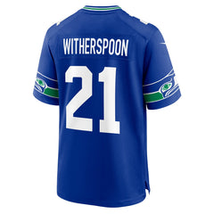 Devon Witherspoon Seattle Seahawks Throwback Player Game Jersey Royal