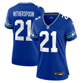 Devon Witherspoon Seattle Seahawks Women's Throwback Player Game Jersey Royal