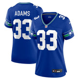 NFL Jamal Adams Seattle Seahawks Women's Throwback Player Game Jersey - Royal