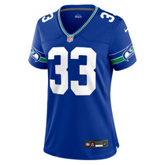 NFL Jamal Adams Seattle Seahawks Women's Throwback Player Game Jersey - Royal