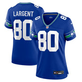 NFL Steve Largent Seattle Seahawks Women's Throwback Retired Player Game Jersey - Royal