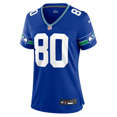 NFL Steve Largent Seattle Seahawks Women's Throwback Retired Player Game Jersey - Royal