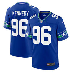 NFL Cortez Kennedy Seattle Seahawks Retired Player Alternate Game Jersey - Royal