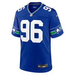 NFL Cortez Kennedy Seattle Seahawks Retired Player Alternate Game Jersey - Royal
