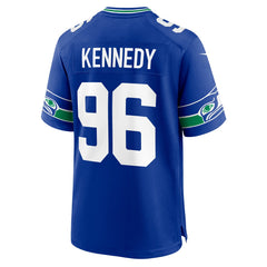 NFL Cortez Kennedy Seattle Seahawks Retired Player Alternate Game Jersey - Royal