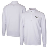 Philadelphia Eagles Cutter & Buck Traverse Stretch Quarter-Zip Pullover White