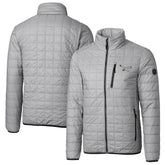 Philadelphia Eagles Cutter & Buck Rainier PrimaLoft Eco Insulated Full-Zip Puffer Jacket Silver