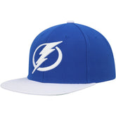 NHL Tampa Bay Lightning Mitchell & Ness Core Team Ground 2.0 Snapback Hat - Blue