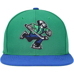 NHL Vancouver Canucks Mitchell & Ness Core Team Ground 2.0 Snapback Hat - Green
