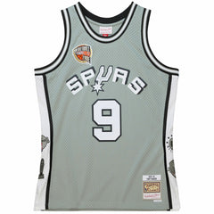 NBA Tony Parker San Antonio Spurs Unisex Hall of Fame Class of 2023 Throwback Swingman Jersey - Gray