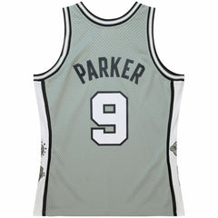 NBA Tony Parker San Antonio Spurs Unisex Hall of Fame Class of 2023 Throwback Swingman Jersey - Gray