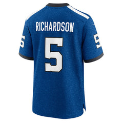 NFL Anthony Richardson Indianapolis Colts Indiana Nights Alternate Game Jersey - Royal