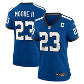 Kenny Moore II Indianapolis Colts Women's Indiana Nights Alternate Game Jersey Royal
