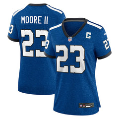 NFL Kenny Moore II Indianapolis Colts Women's Indiana Nights Alternate Game Jersey - Royal