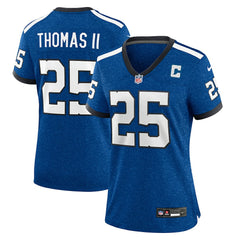 NFL Rodney Thomas II Indianapolis Colts Women's Indiana Nights Alternate Game Jersey - Royal