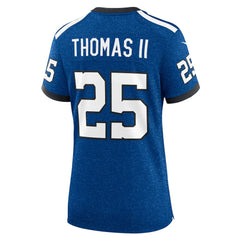 NFL Rodney Thomas II Indianapolis Colts Women's Indiana Nights Alternate Game Jersey - Royal
