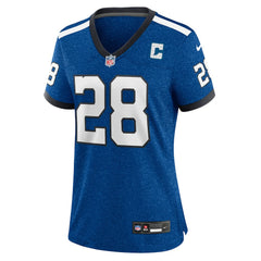 NFL Marshall Faulk Indianapolis Colts Women's Indiana Nights Alternate Game Jersey - Royal