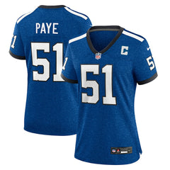NFL Kwity Paye Indianapolis Colts Women's Indiana Nights Alternate Game Jersey - Royal