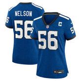 NFL Quenton Nelson Indianapolis Colts Women's Indiana Nights Alternate Game Jersey - Royal