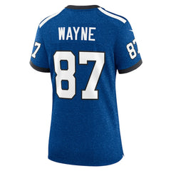 NFL Reggie Wayne Indianapolis Colts Women's Indiana Nights Alternate Game Jersey - Royal