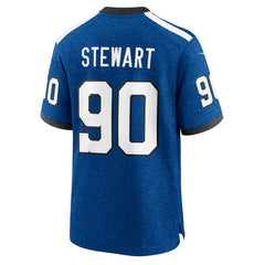 NFL Grover Stewart Indianapolis Colts Alternate Game Jersey - Blue