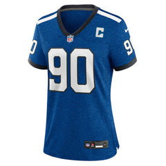 NFL Grover Stewart Indianapolis Colts Women's Indiana Nights Alternate Game Jersey - Royal