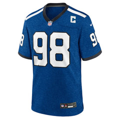 NFL Tony Siragusa Indianapolis Colts Retired Player Alternate Game Jersey - Blue