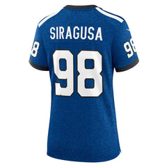 NFL Tony Siragusa Indianapolis Colts Women's Indiana Nights Alternate Game Jersey - Royal