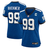 NFL DeForest Buckner Indianapolis Colts Women's Indiana Nights Alternate Game Jersey - Royal