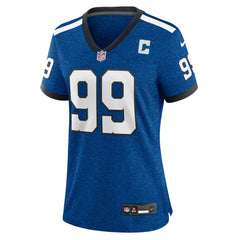 NFL DeForest Buckner Indianapolis Colts Women's Indiana Nights Alternate Game Jersey - Royal