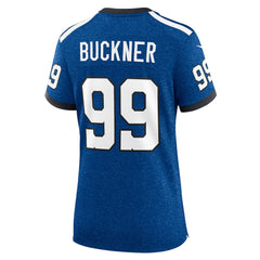 NFL DeForest Buckner Indianapolis Colts Women's Indiana Nights Alternate Game Jersey - Royal