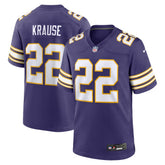 NFL Paul Krause Minnesota Vikings Retired Player Alternate Game Jersey - Purple