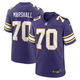 NFL Jim Marshall Minnesota Vikings Retired Player Alternate Game Jersey - Purple
